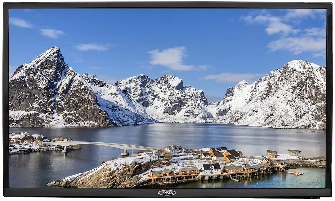 JE3223 – ASA TV/ Television, 32 Inch LED Display Wall Mount 110 Volt AC 50 Watts Mini Audio Output 78 Degree Horizont...